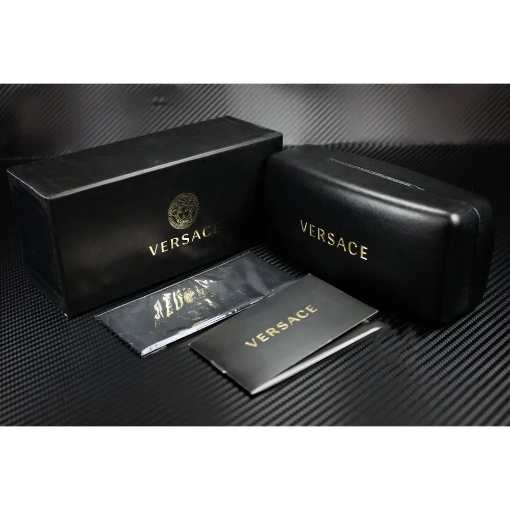 New Versace Gold 63mm Men's Sunglasses